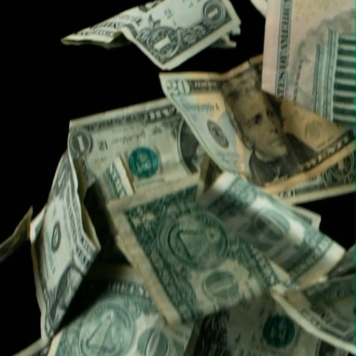 3d Falling Money Wallpaper Pro logo