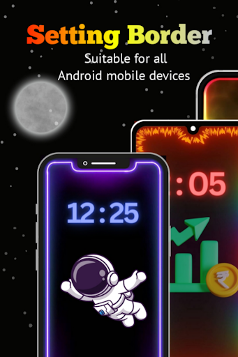 Android application Edge Lighting, Wallpaper Color screenshort