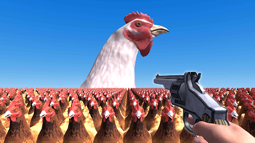 Cluck Shot: Chicken War 1
