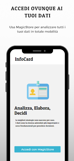Android application MagicStore InfoCard screenshort
