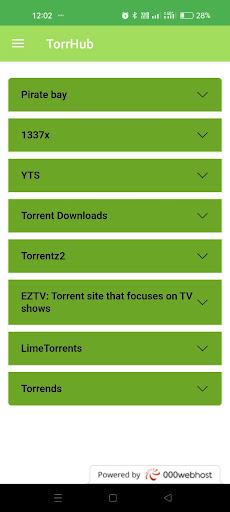 TorrHub - Torrent Download App Screen 3