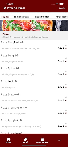Pizzeria Royal Screen 3