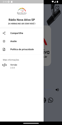 Rádio Nova Ativa SP Screen 2