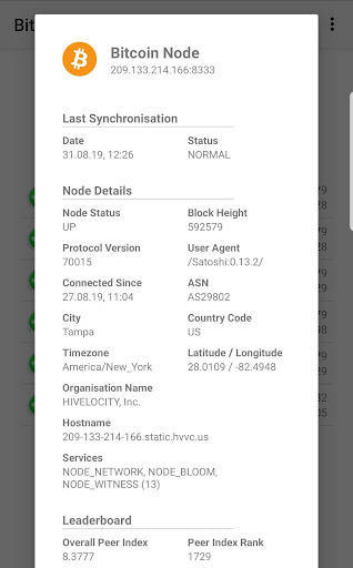 Bitcoin Node Observer Screen 3