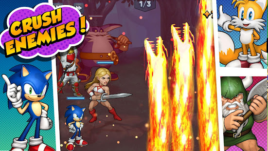 SEGA Heroes: Match 3 RPG Games with Sonic & Crew banner