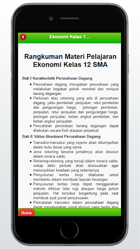 Materi SMA Kelas 12 IPS