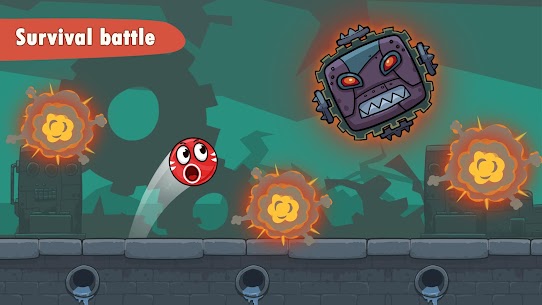 Red Ball Roller MOD APK (UNLIMITED GOLD/SKIN) 6