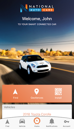 Android application NAC Connect screenshort