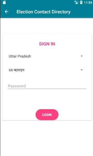 Election Contact Directory Screen 2