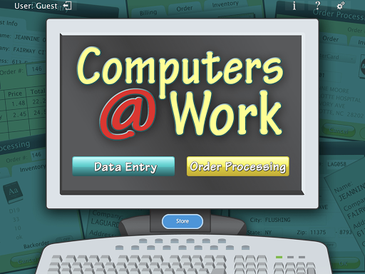 Android application Computers at Work Lite screenshort