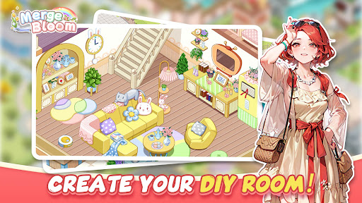Merge Bloom: Trang Trí Nhà Cửa Mod Mua Sắm Miễn Phí