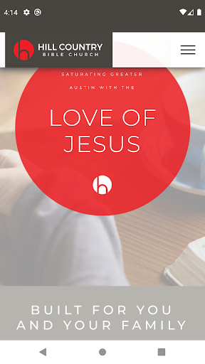 Hill Country Bible Church Screen 3