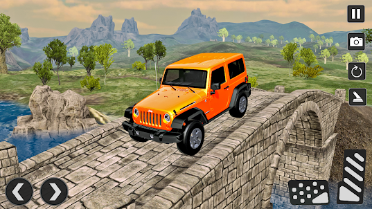 Offroad Hill Jeep Driving Game