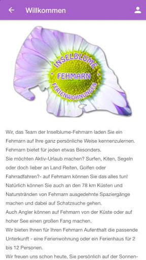 Inselblume Fehmarn Screen 2