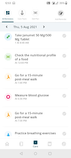 Apollo Sugar - Diabetes Care Screen 3