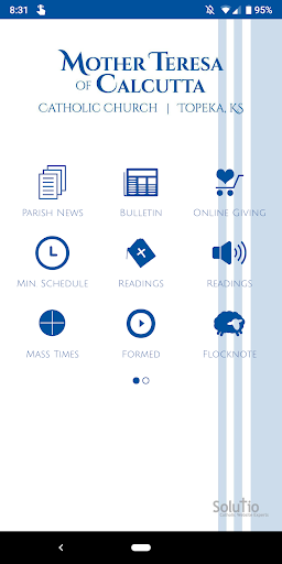 Android application Mother Teresa - Topeka, KS screenshort