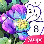 Cover Image of Download Color by Number - Colorswipes 3.2.4 APK