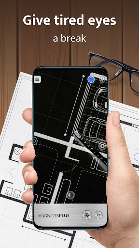 Magnifier Plus - แว่นขยายพร้อมไฟฉาย