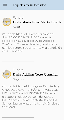 Esquelas24 Screen 2