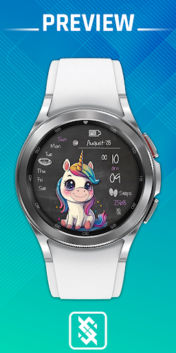 Android application BFF22- Blackboard Art Unicorn screenshort
