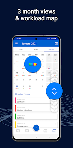 تنزيل تطبيق Calendar Schedule Planner مهكر للاندرويد 5