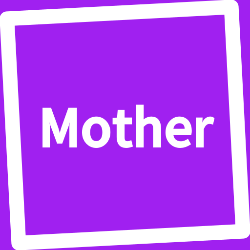 Book, Mother logo