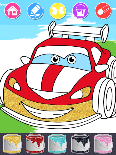 Cars Coloring Books for Kids  Screenshots 2