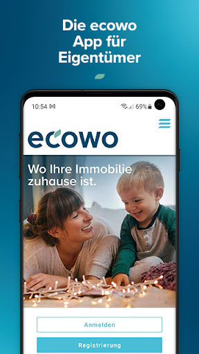 Android application Eigentümer App - ecowo screenshort