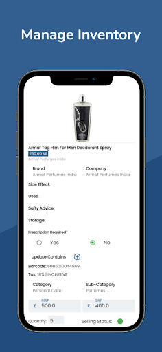 Retail Magik Pharmacy Seller Screen 3