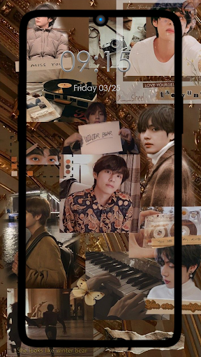 Taehyungung Cute Wallpaper HD Screen 2