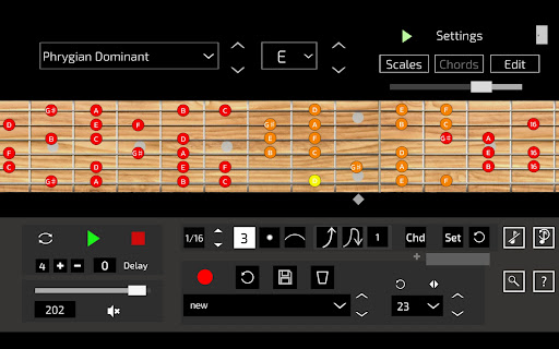 Guitar Phrases Screen 3