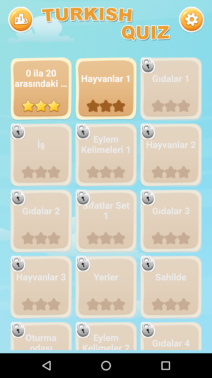 Turkish Game: Word Game, Vocab - 3.1.0 - (Android)