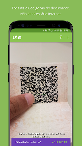 Vio: Safe QR Code Screen 2