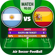 air soccer ball :football game app icon