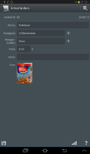 HB-Einkaufsliste Lite