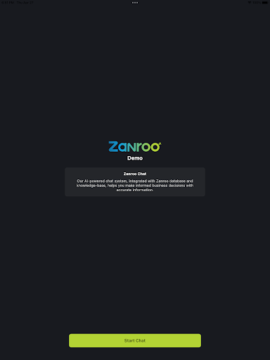 Zanroo Chat Screen 3