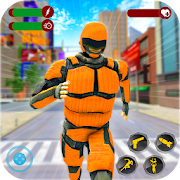 Super Speed Robot Hero - Robot Captain Hero Game