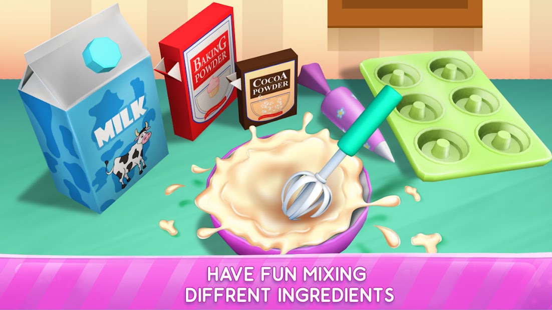 Captura de Pantalla 7 Cake Maker Bakery :Baking Game android