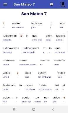 Vulgata interlineal latina/espのおすすめ画像1