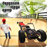 Dragster Mega Ramp Car Stunts: Drag Racing Game 3D icon