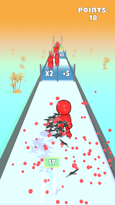 Shuriken Race - Screenshot 2