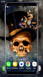 Skull Live Wallpaper