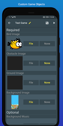 Flappy Thing Maker Screen 3