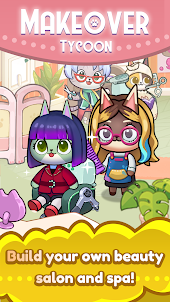 Idle Cat Makeover: Salon Game