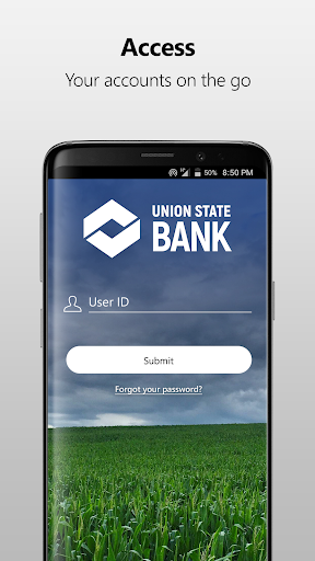 Android application Union State Bank of Everest screenshort