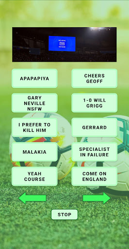 Football Meme Soundboard Screen 3