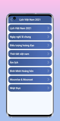 Vietnam Calendar 2021  Lịch Việt Nam 2021