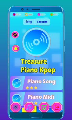 Treasure piano Tiles - Screenshot 1