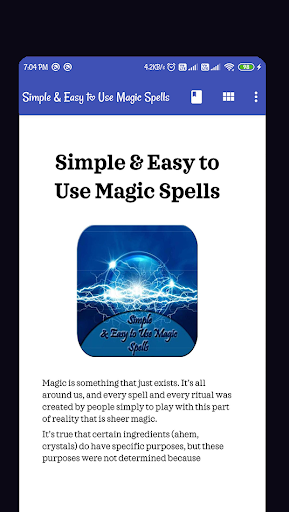 Simple & Easy to Use Magic Spe Screen 2