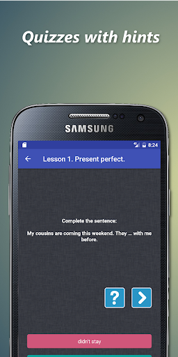 English grammar offline app Screen 3